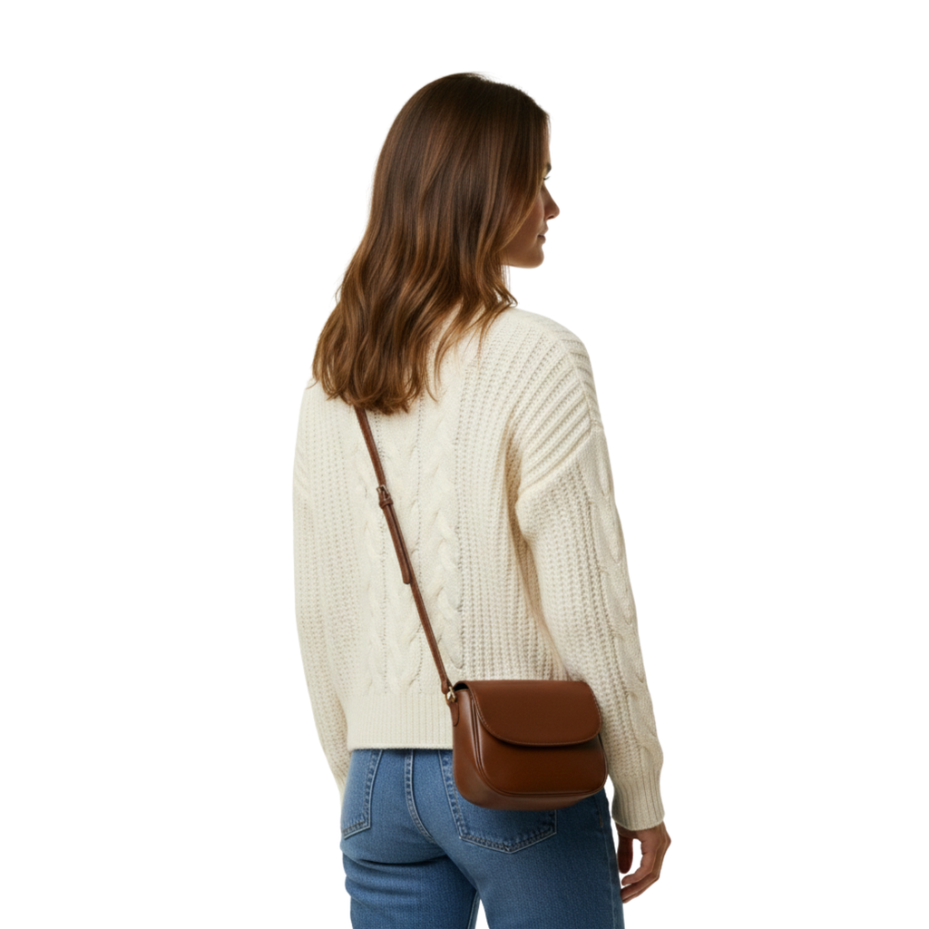 Women Cable Knit Cardigan