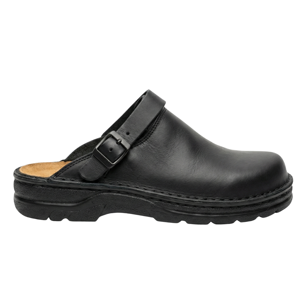 Women Leather Slip-On Clogs
