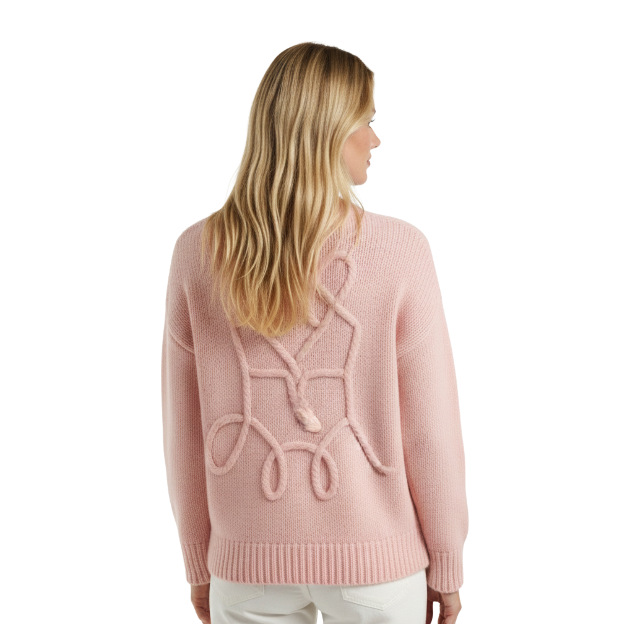 Womens Cable Knit Sweater