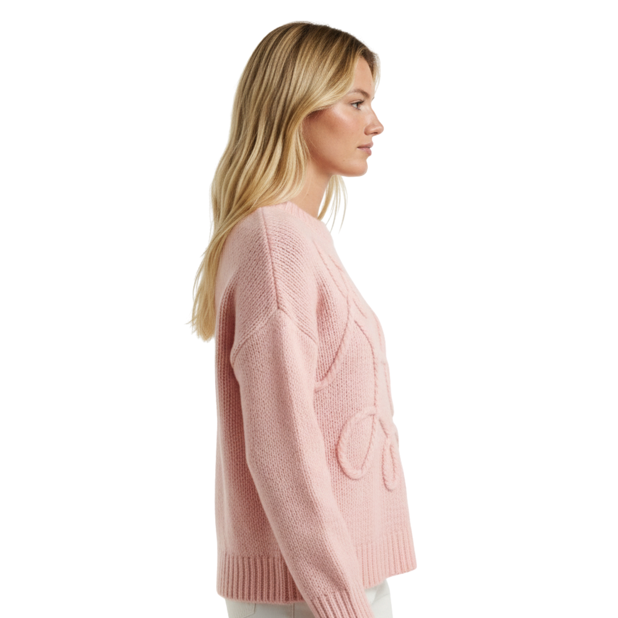 Womens Cable Knit Sweater