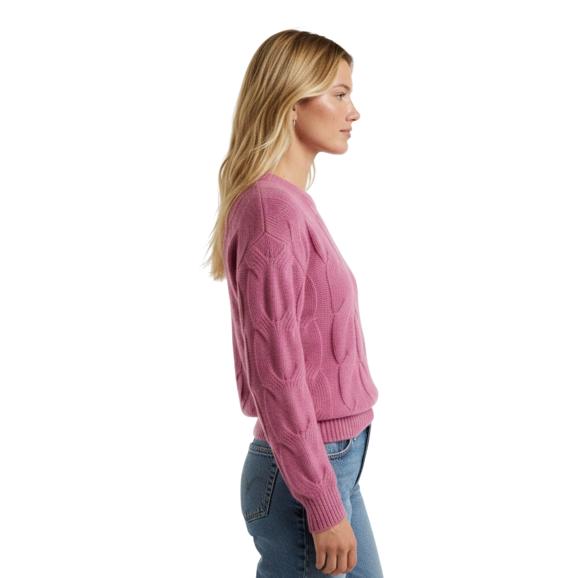 Womens Fall Cable Knit Sweater