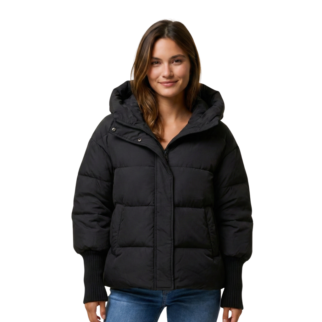 Women Faux Fur Puffer Jacket