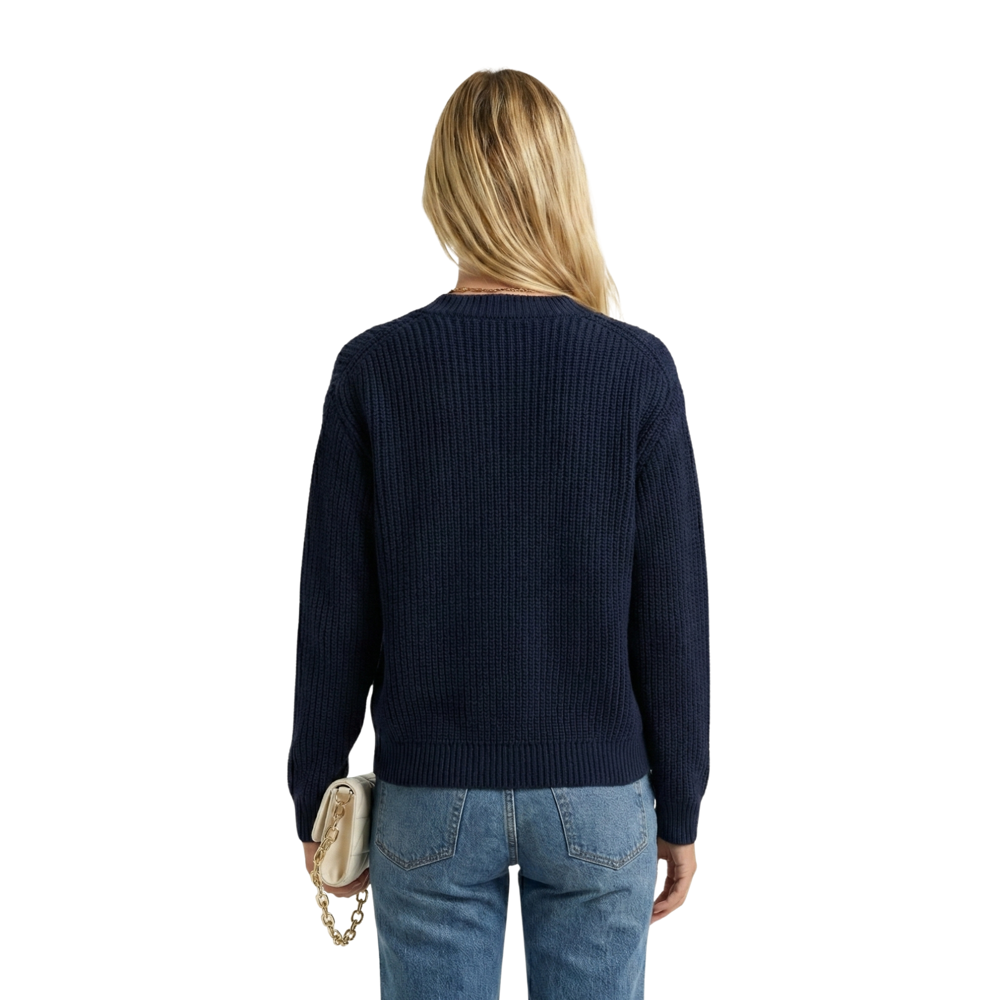 Womens Knit Button Cardigan