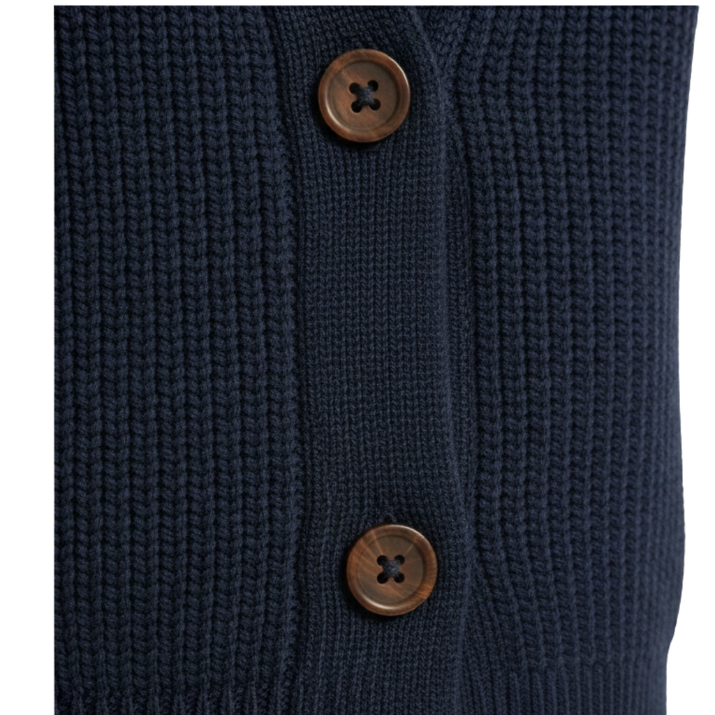 Womens Knit Button Cardigan