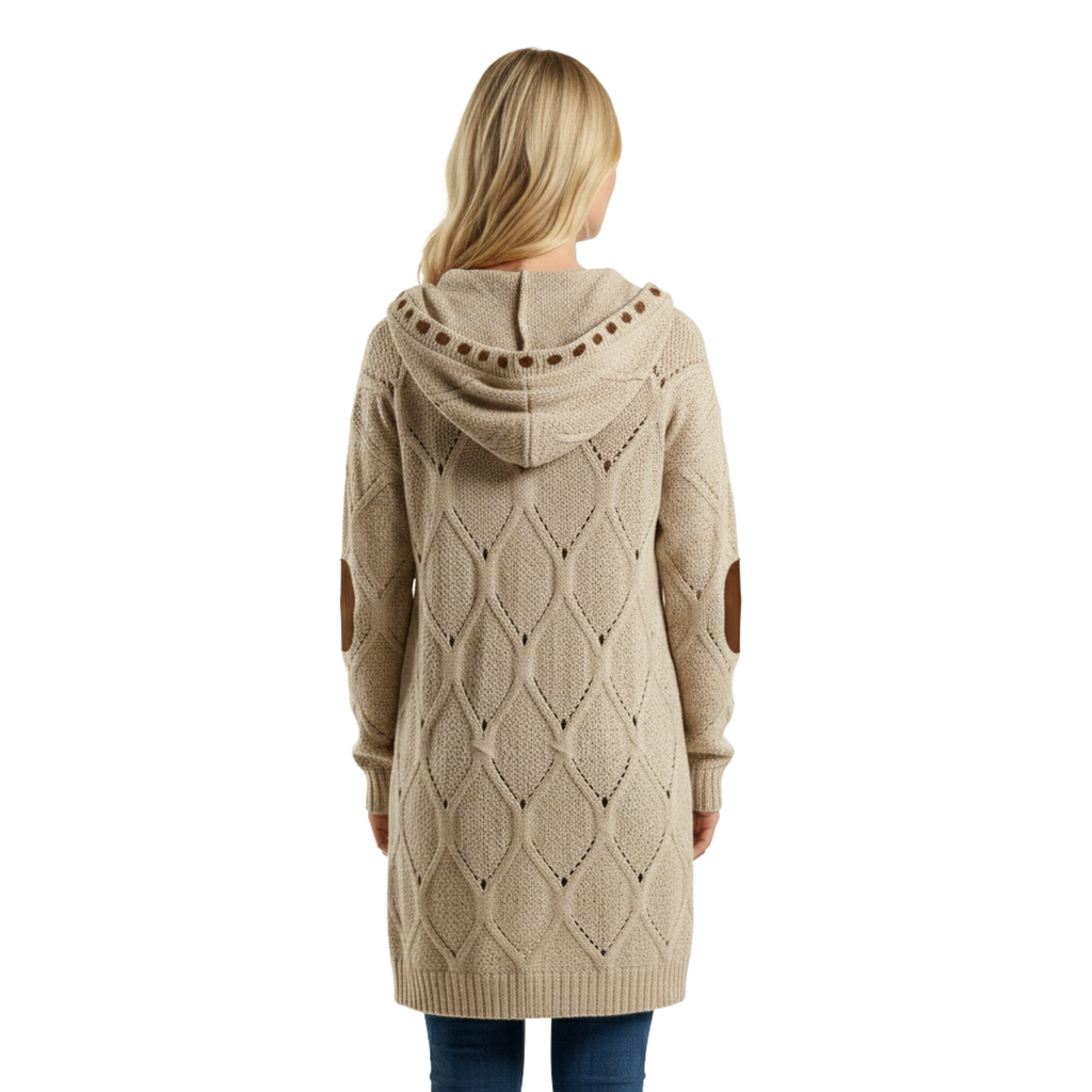 Women Long Knit Cardigan