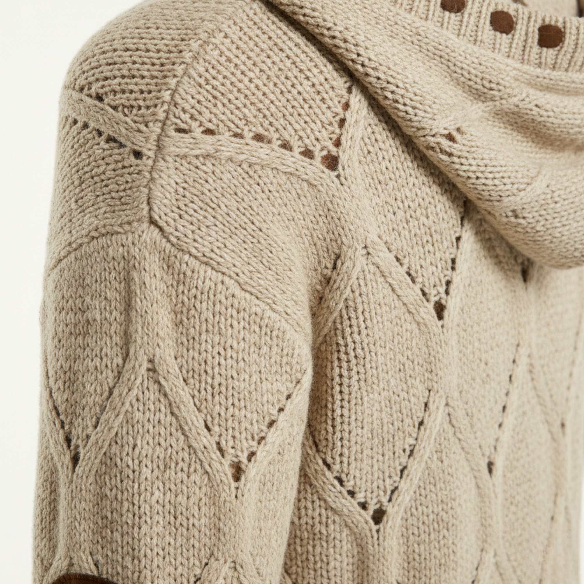 Women Long Knit Cardigan