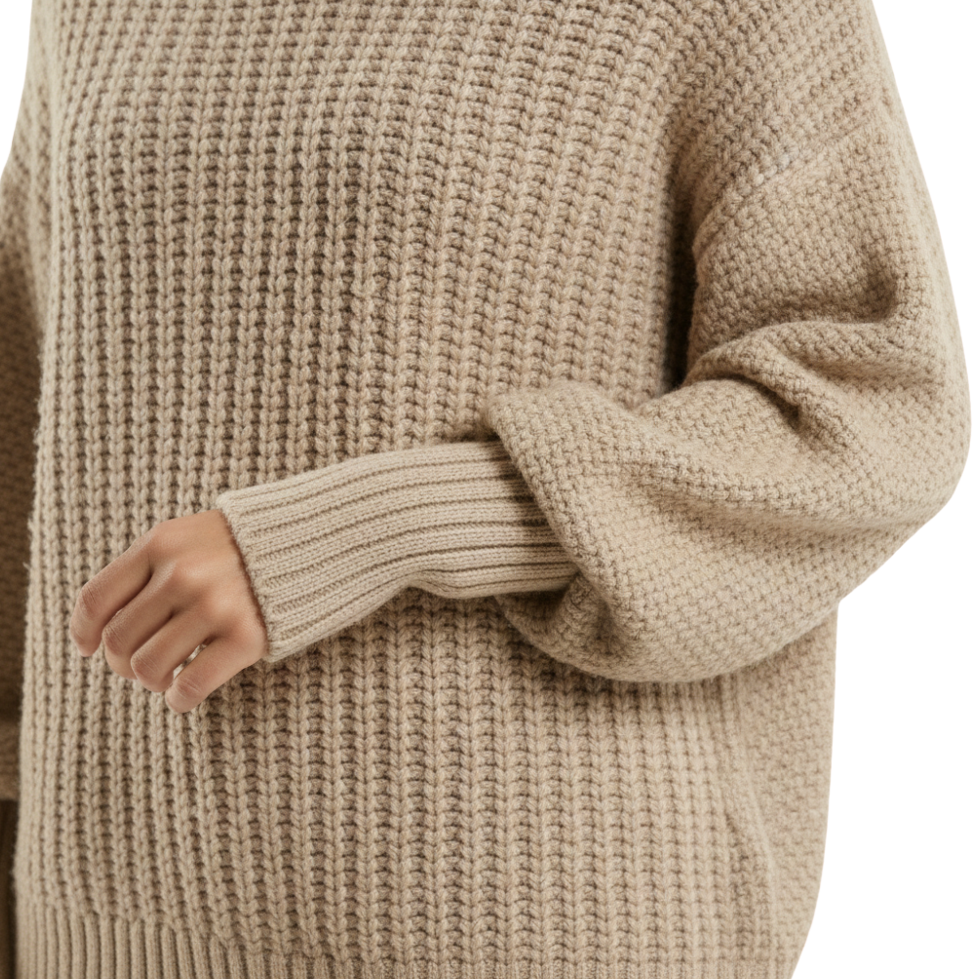 Womens Open Knit Cardigan