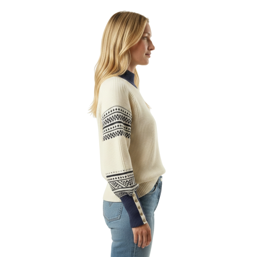 Womens Fall Mock Neck Knit Sweater